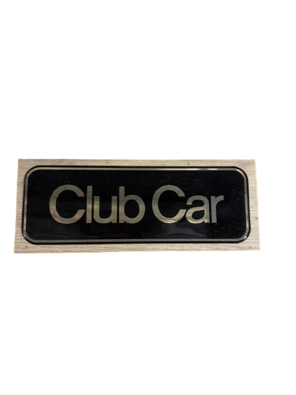 Name Plate For Club Car Tempo