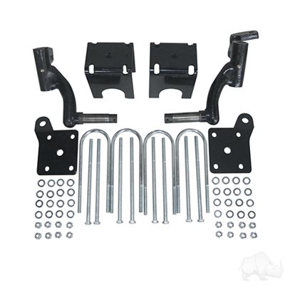 6" drop spindle lift kit, ez-go txt, Elect 01.5+ and Gas 01.5-08.5